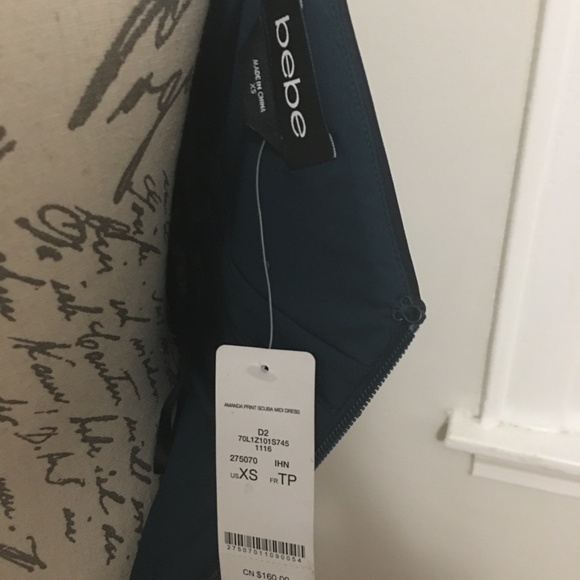 BeBe Scuba bodycon midi dress NWT - Picture 6 of 7